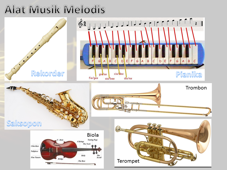 Hasil gambar untuk kelompok alat musik melodis
